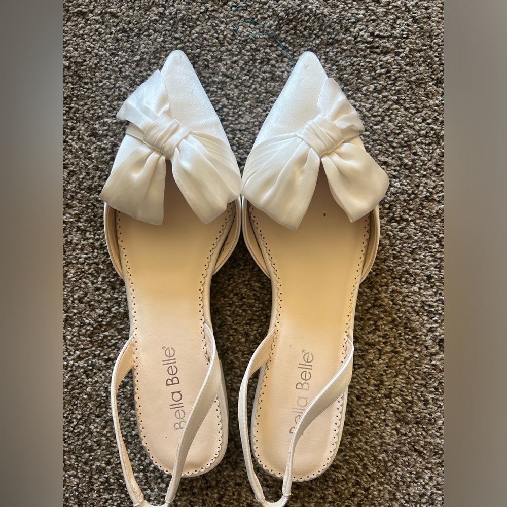 Anthropologie - BELLA BELLE REILLY SLINGBACK D'ORSAY BOW FLATS